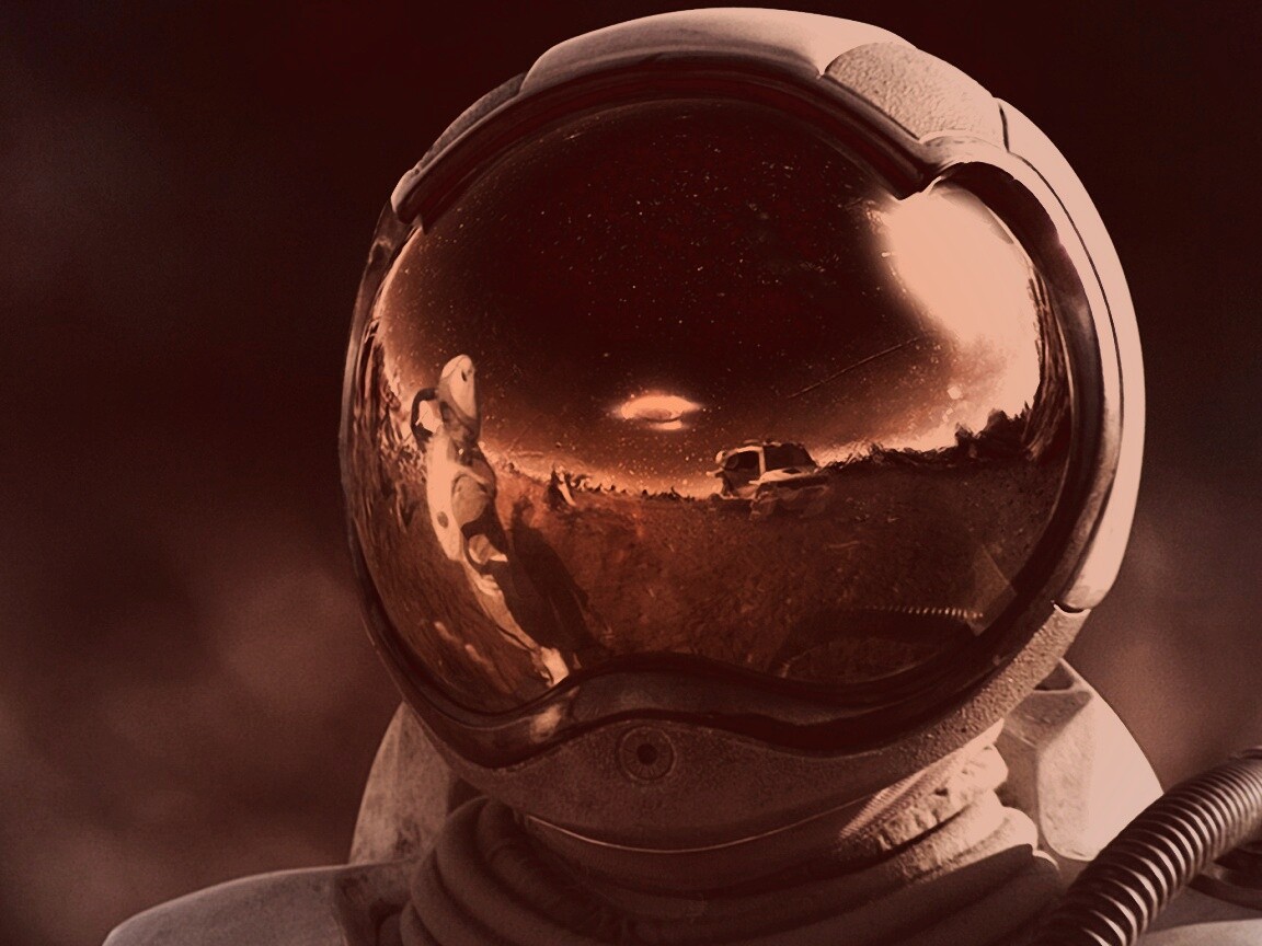 Первопроходцы на Марсе обои