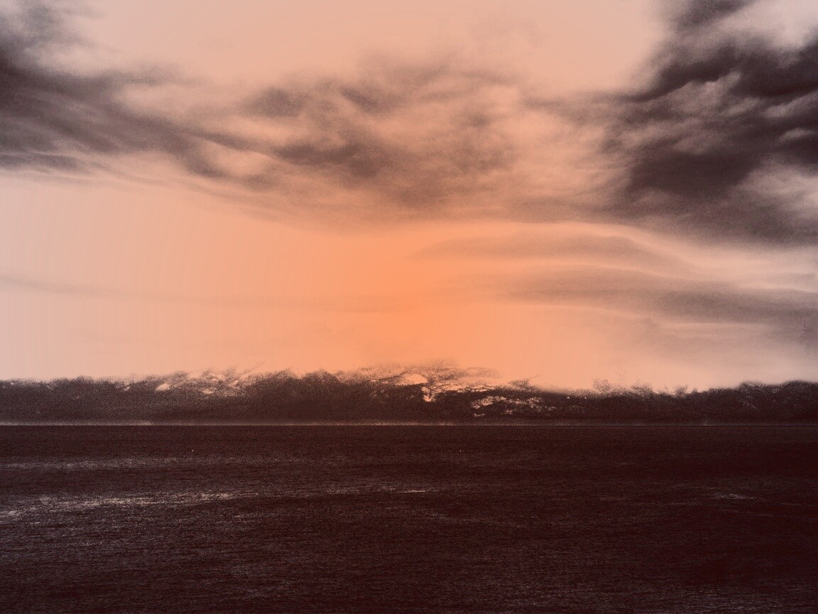 Горное побережье обои