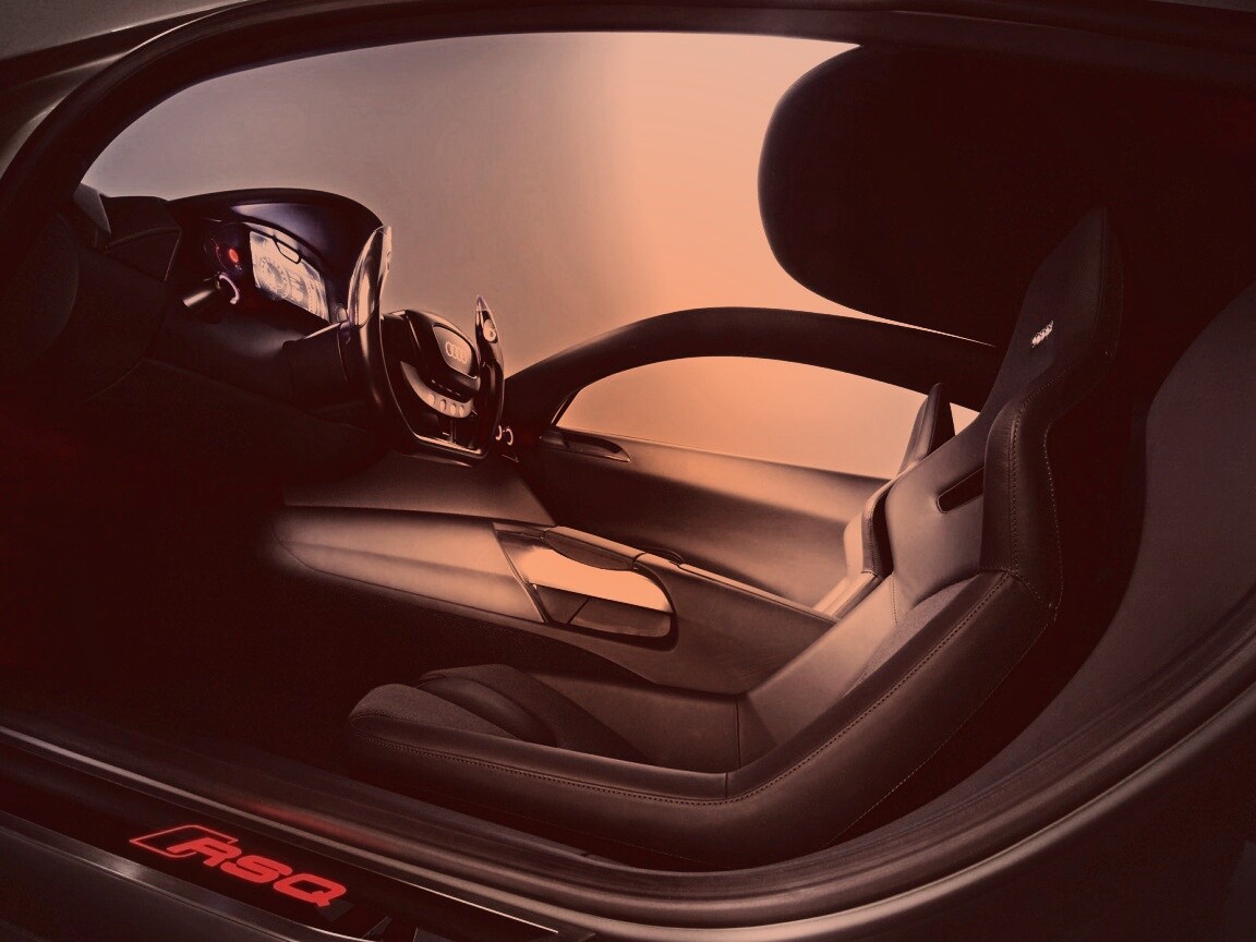 В салоне концепта Audi RSQ обои