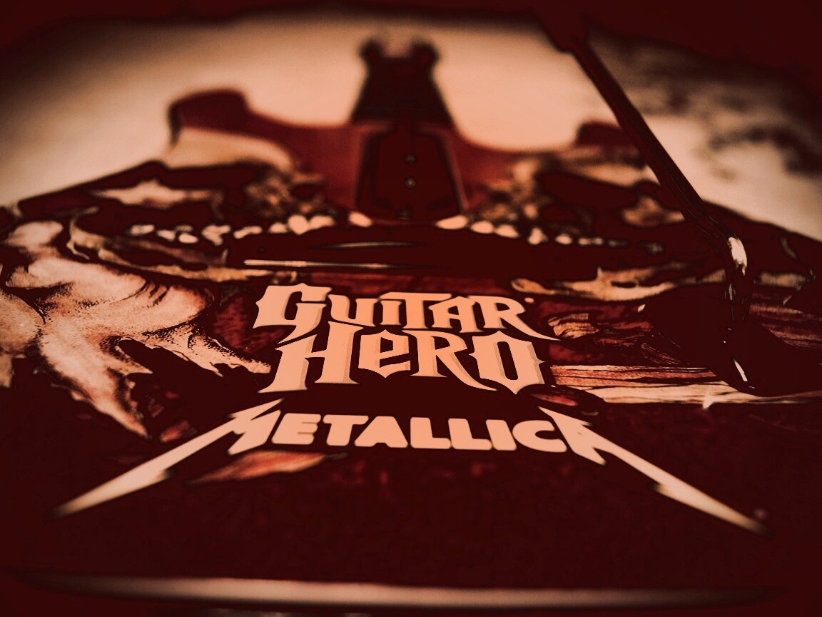 Контролер для Guitar Hero с Металликой обои