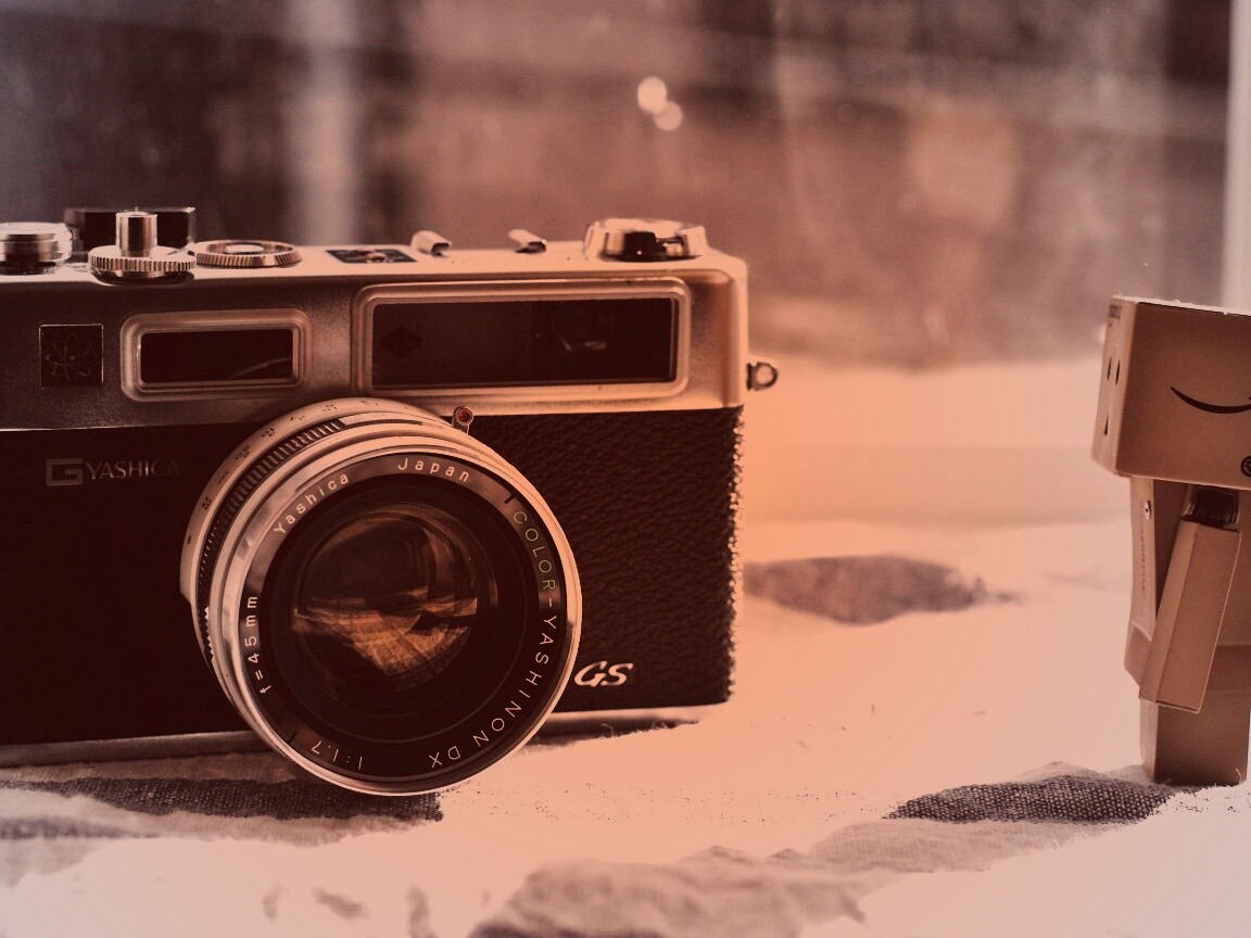 Данбо и ретро фотик обои