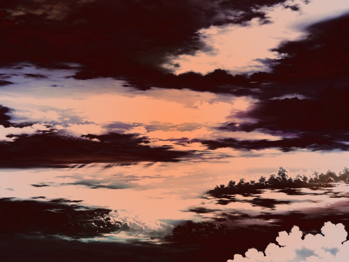 Штормовые тучи обои