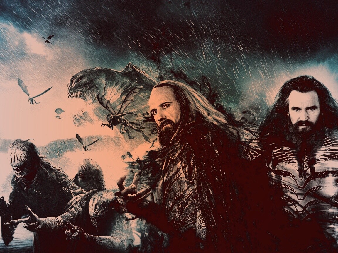 Зевс и Аид из фильма Битва Титанов обои