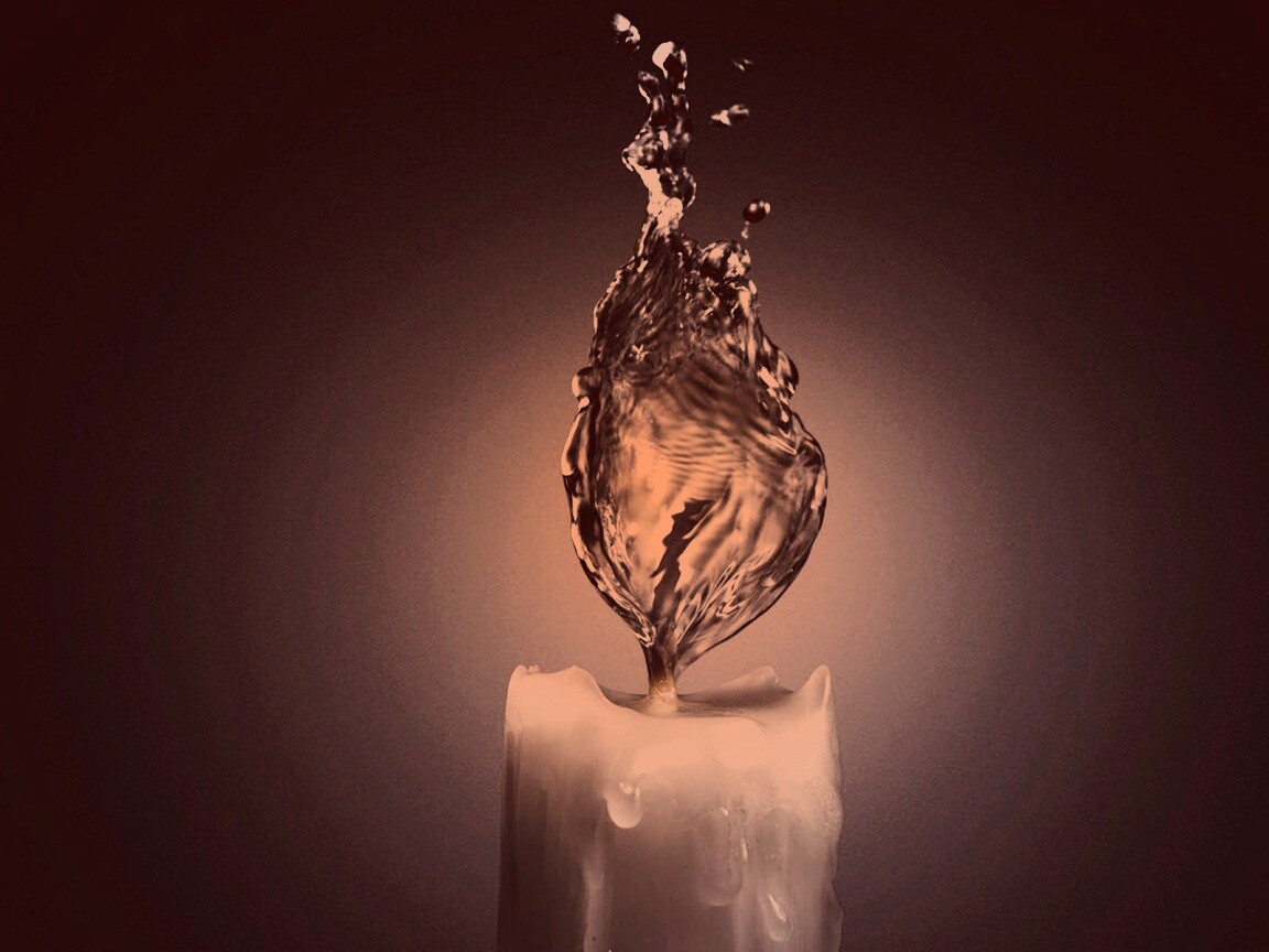 Огонь из воды обои