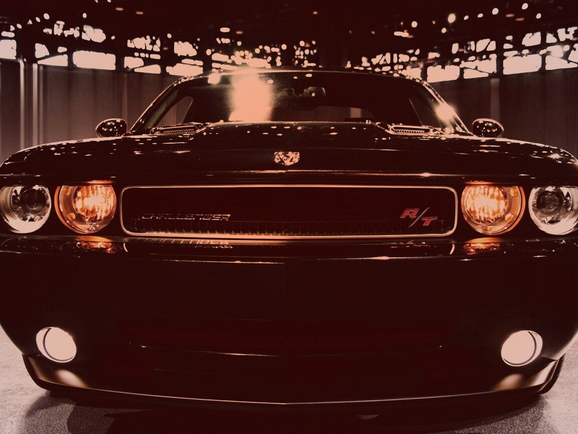 Фары Dodge Challender обои