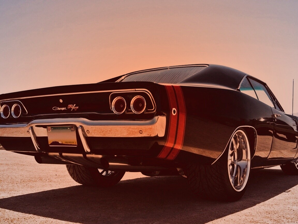 Зад Dodge Charger обои