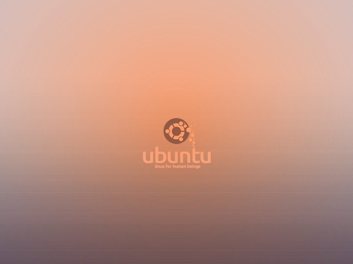Логотип Ubuntu обои