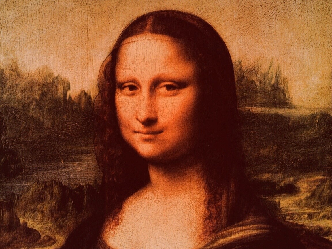 Картина Мона Лиза обои