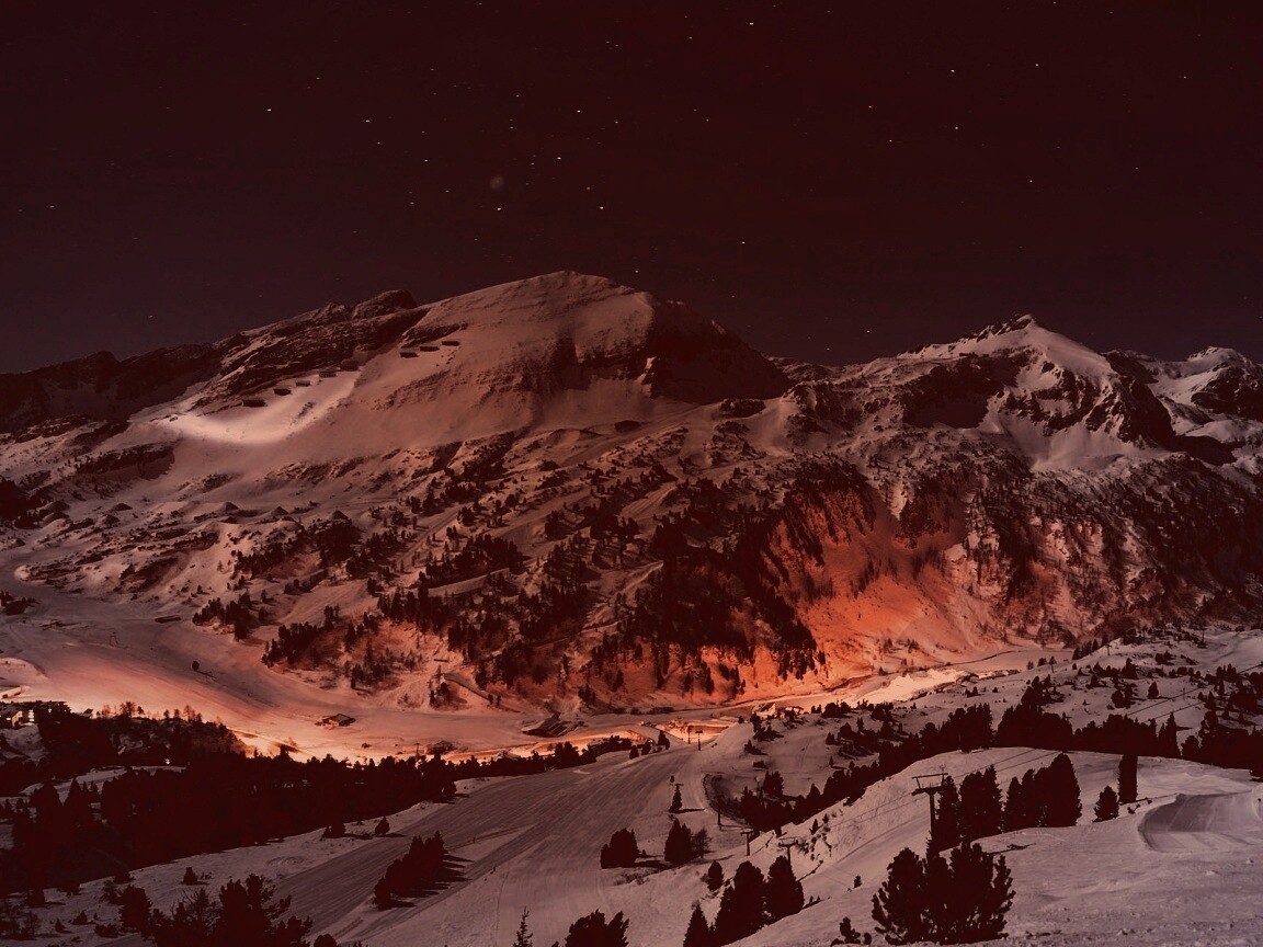 Горнолыжный курорт обои