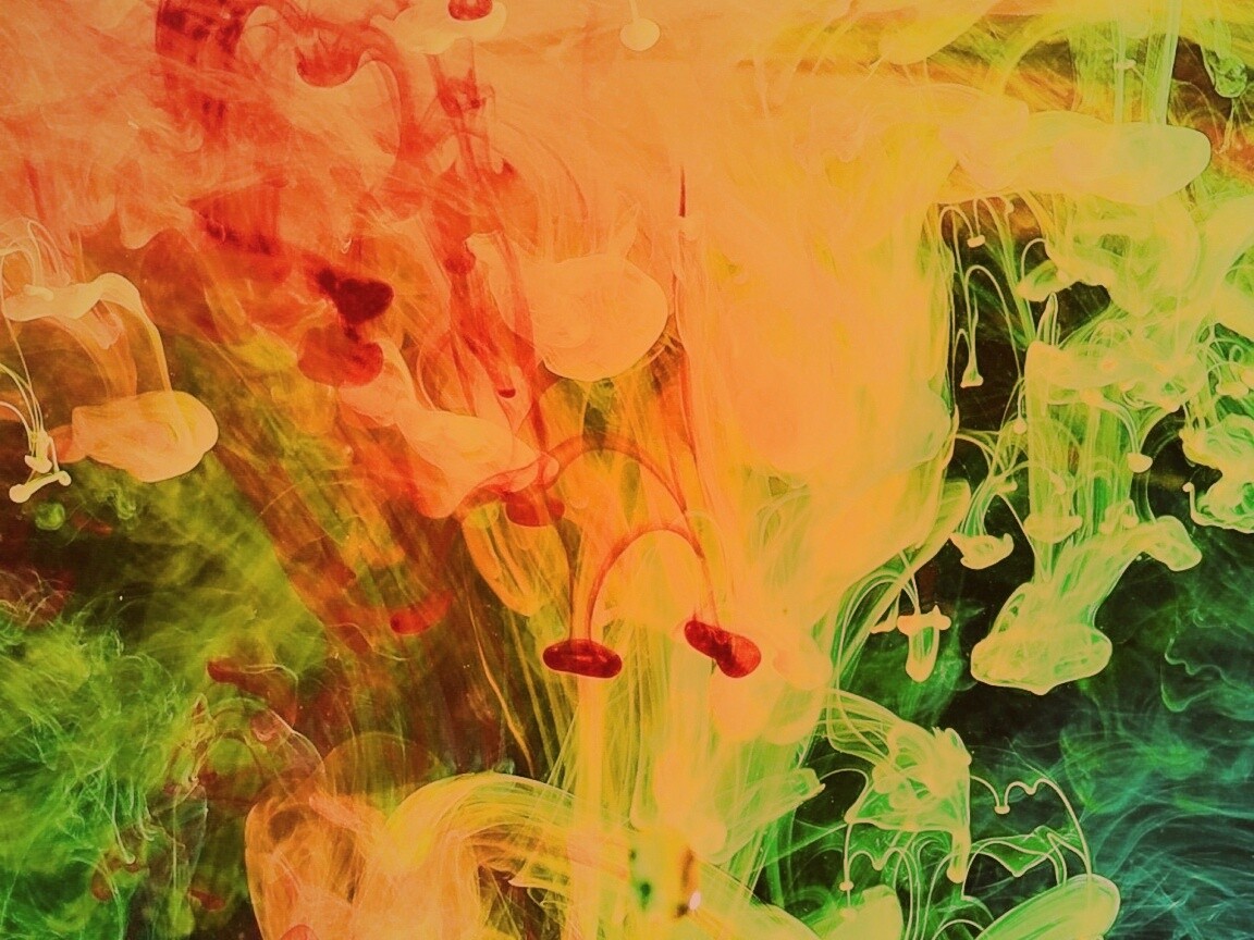 Краска растворяется в воде обои