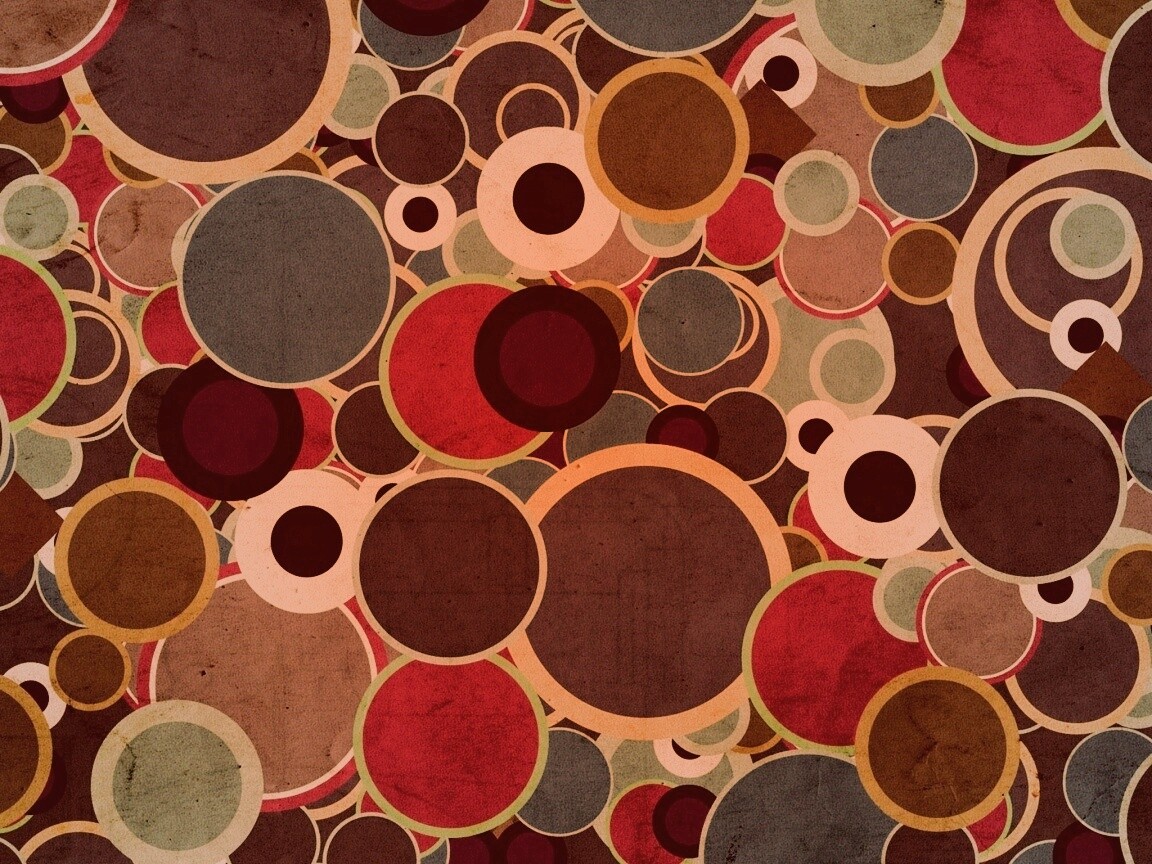Цветные круги обои