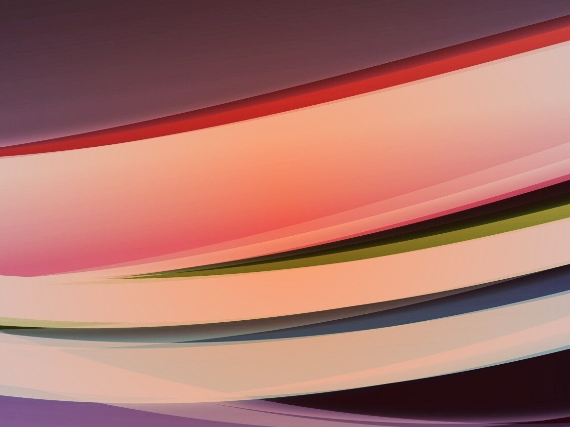 Разноцветные объемные полосы обои