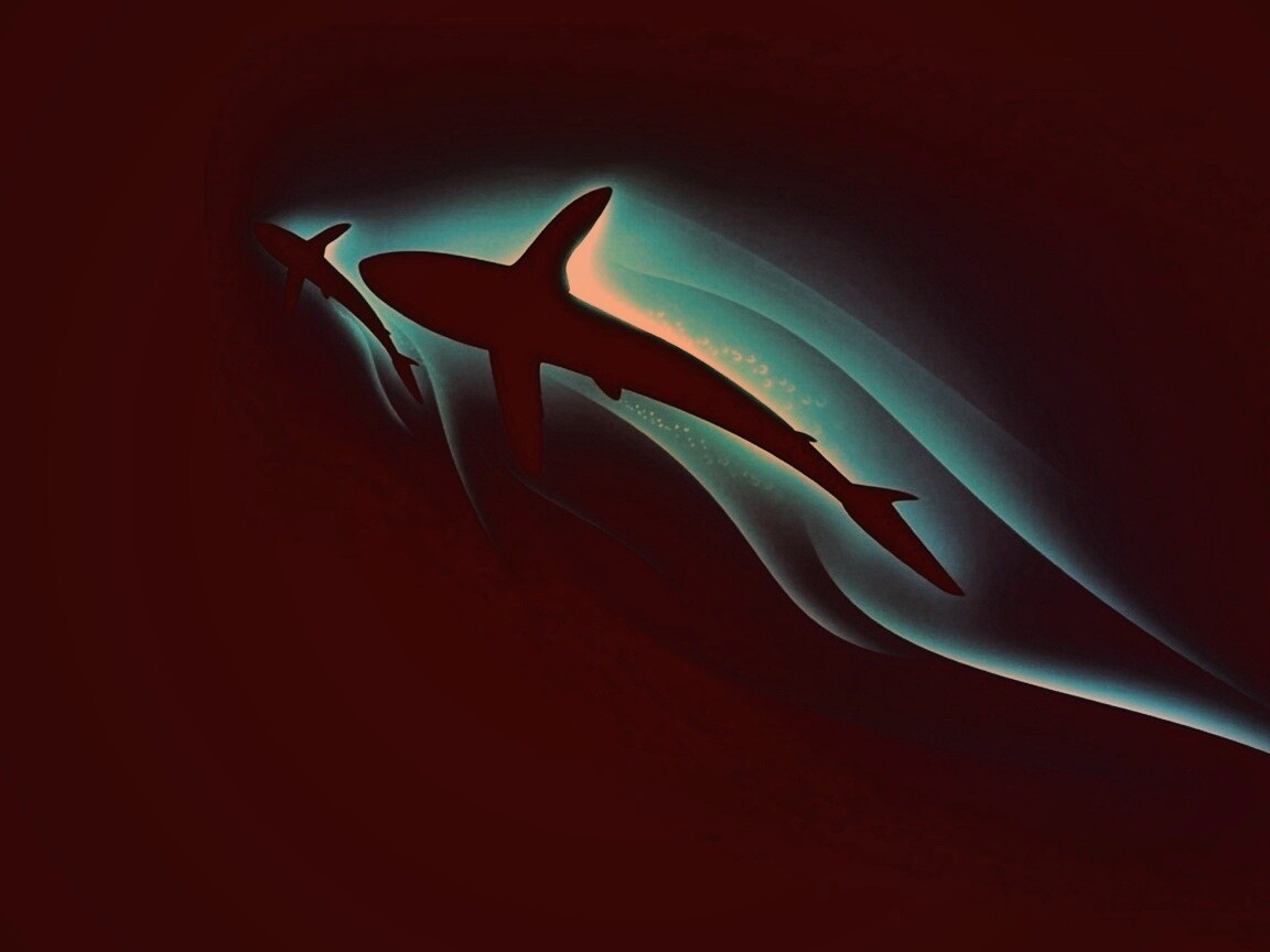 Рыбы в глубине обои