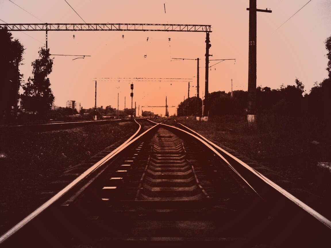Железнодорожные пути обои