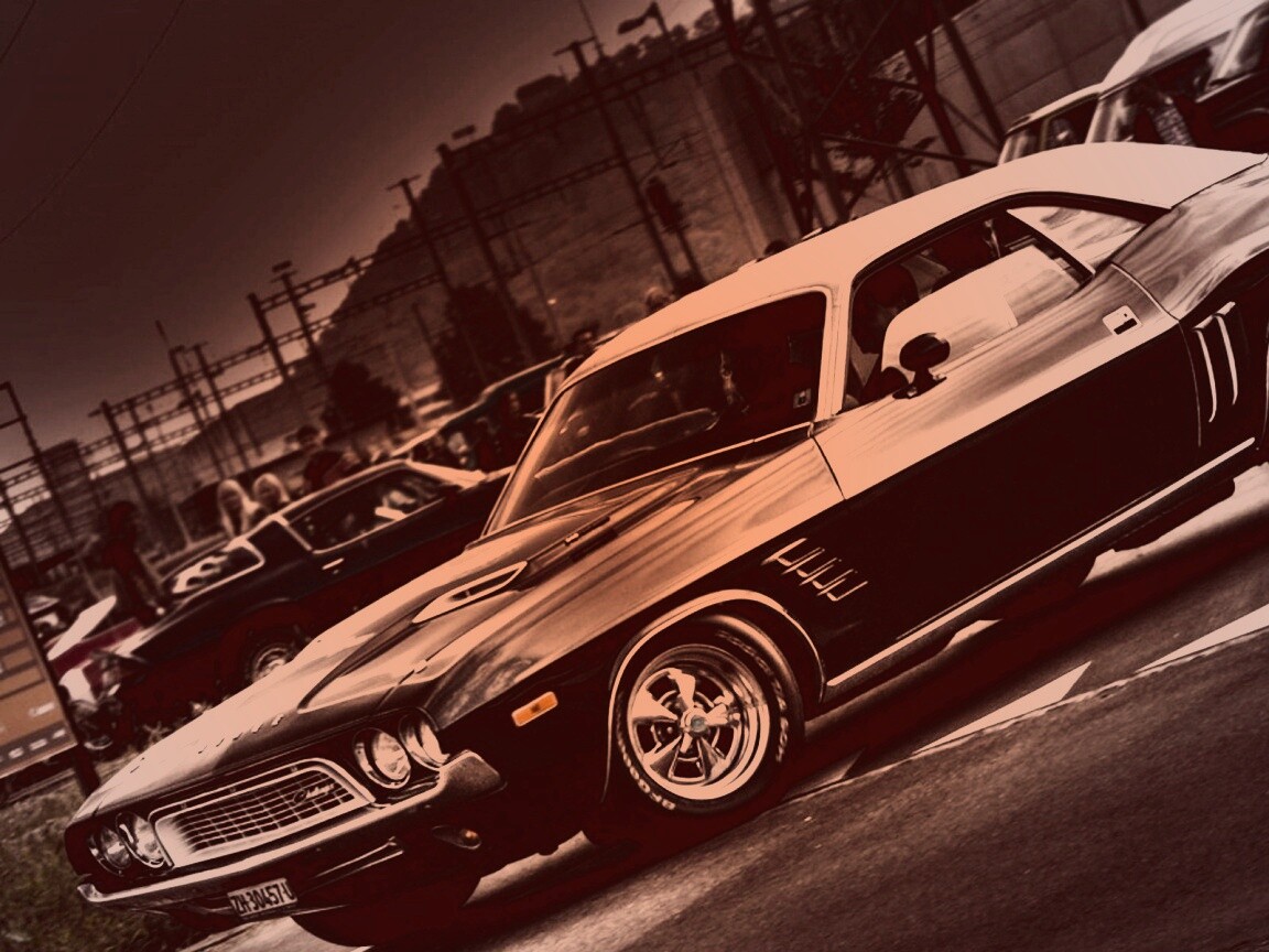 Мускулкар в стиле Mopar обои