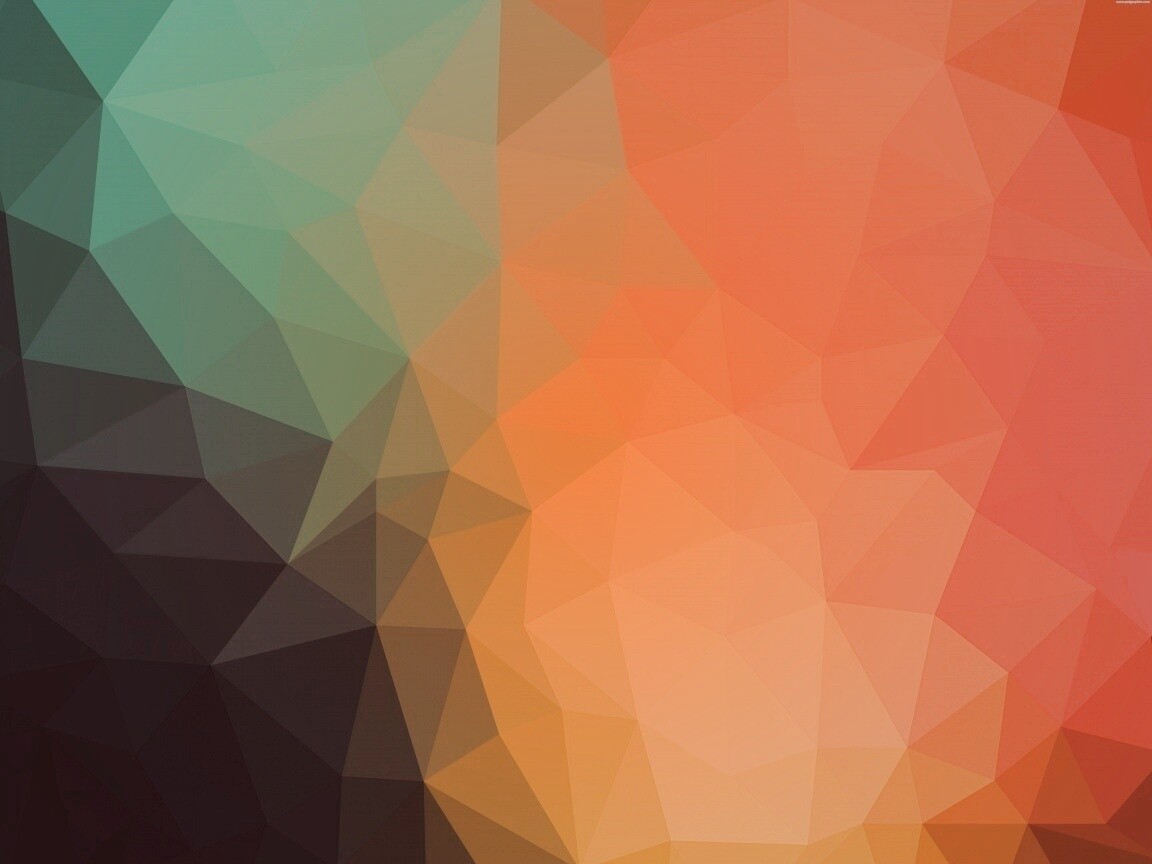 Фон с разноцветными треугольниками обои