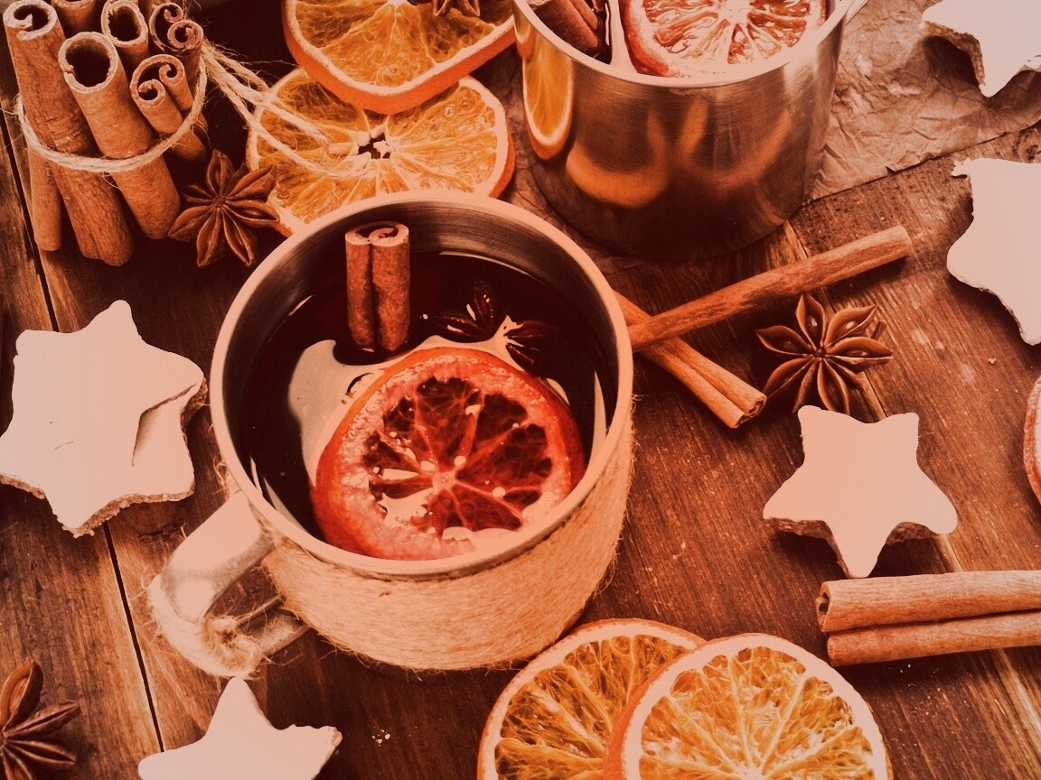 Уютный глинтвейн обои