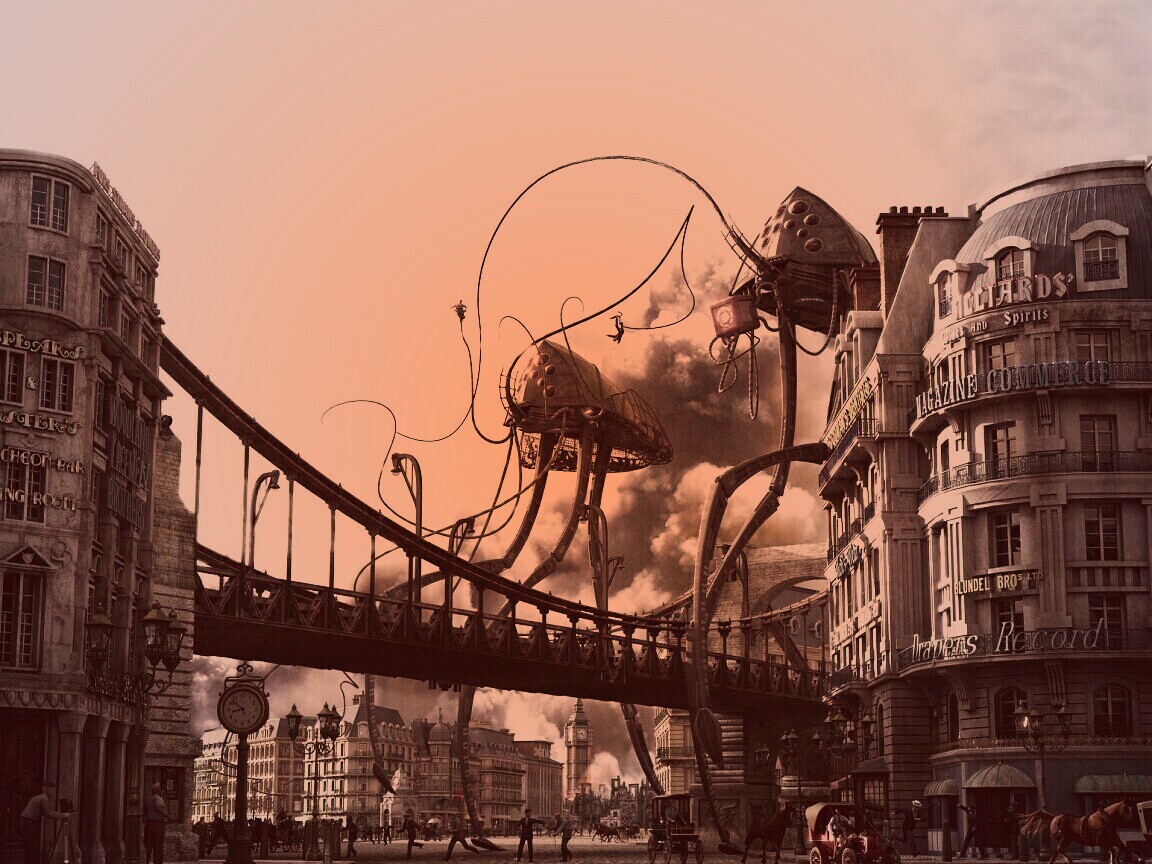 Война миров обои