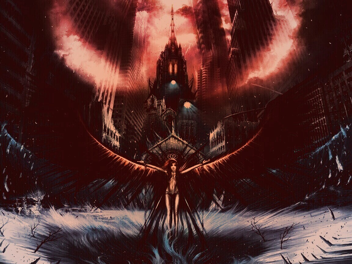 Тёмный ангел обои