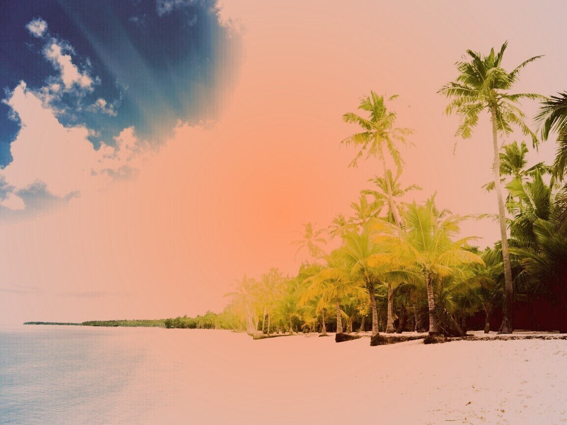 Тропическое побережье обои