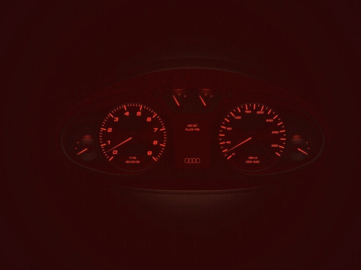 Приборная панель Audi обои