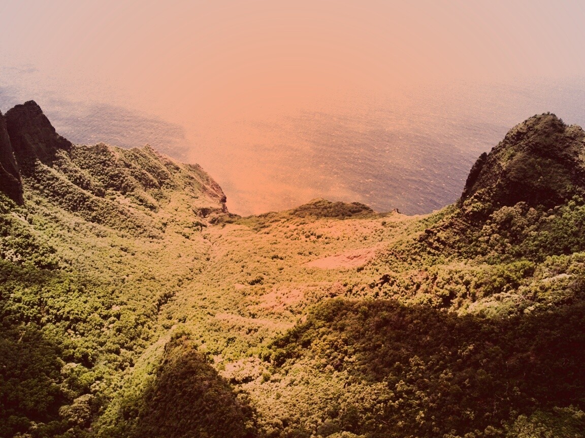 Горный пейзаж обои