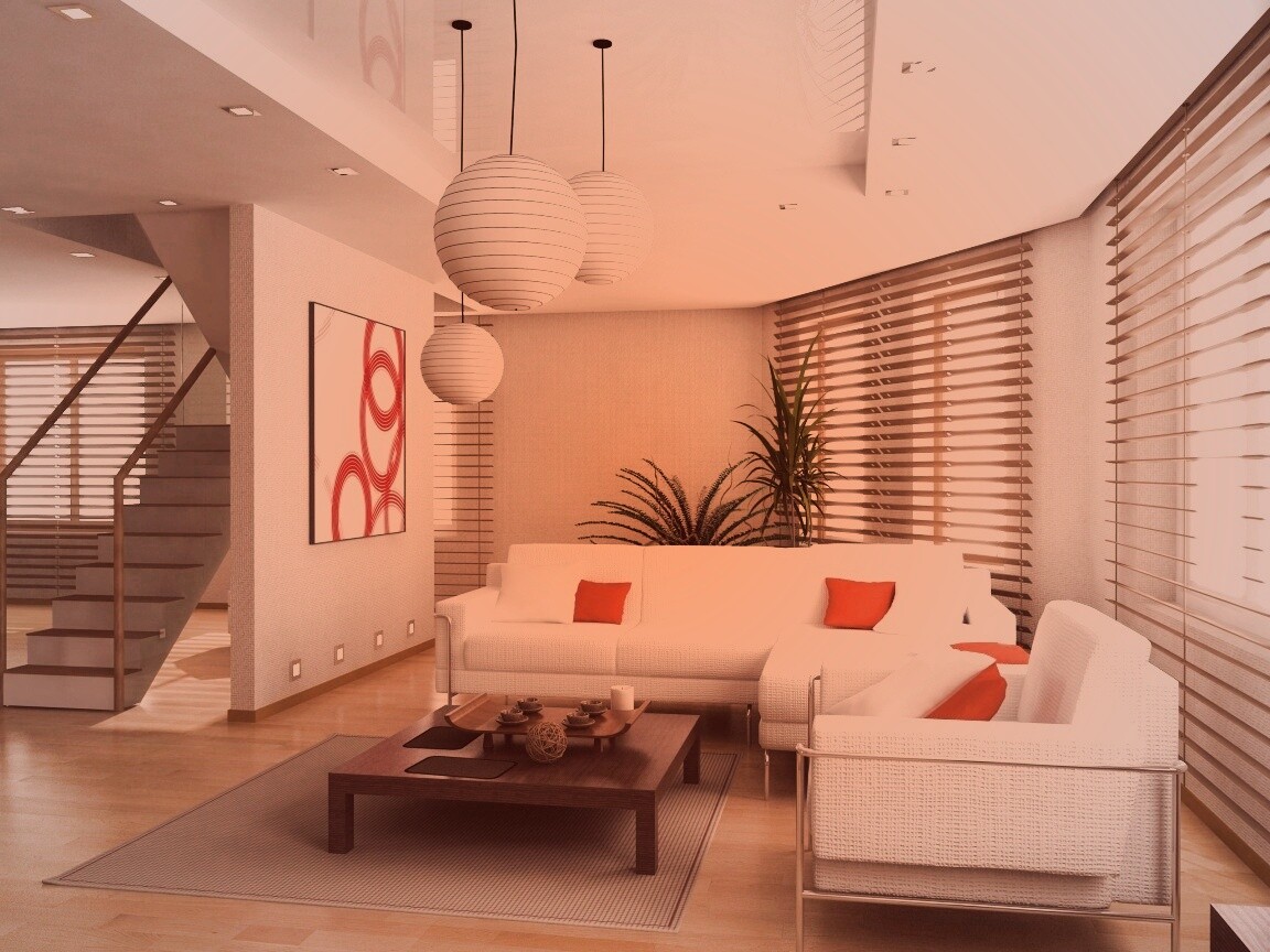 Китайская гостинная обои