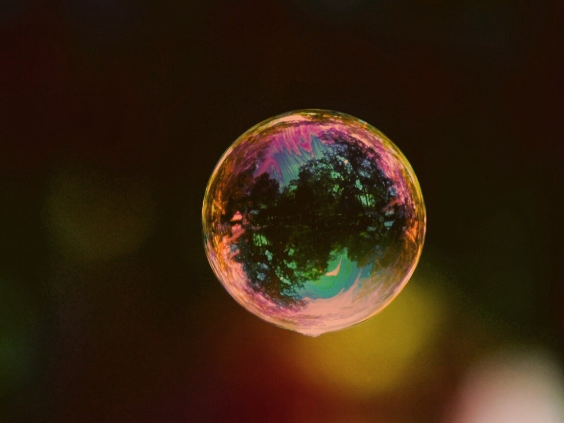 Мыльный пузырь обои