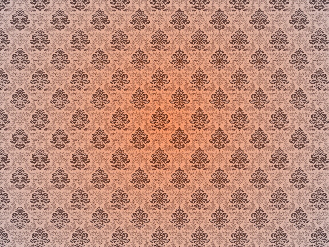 Текстура старых узорных обоев обои