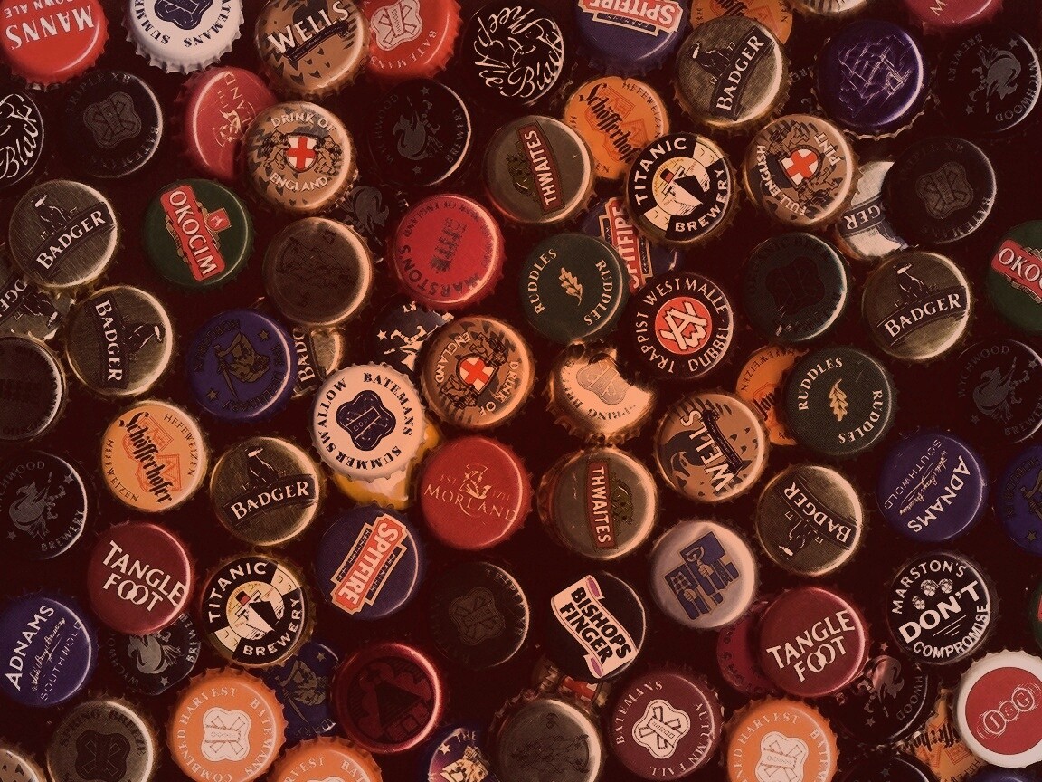 Пивные пробки обои
