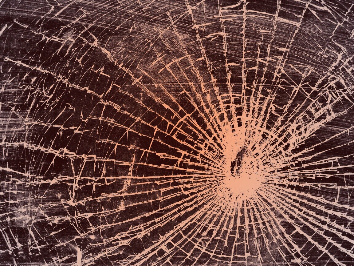 Разбитое стекло, текстура обои