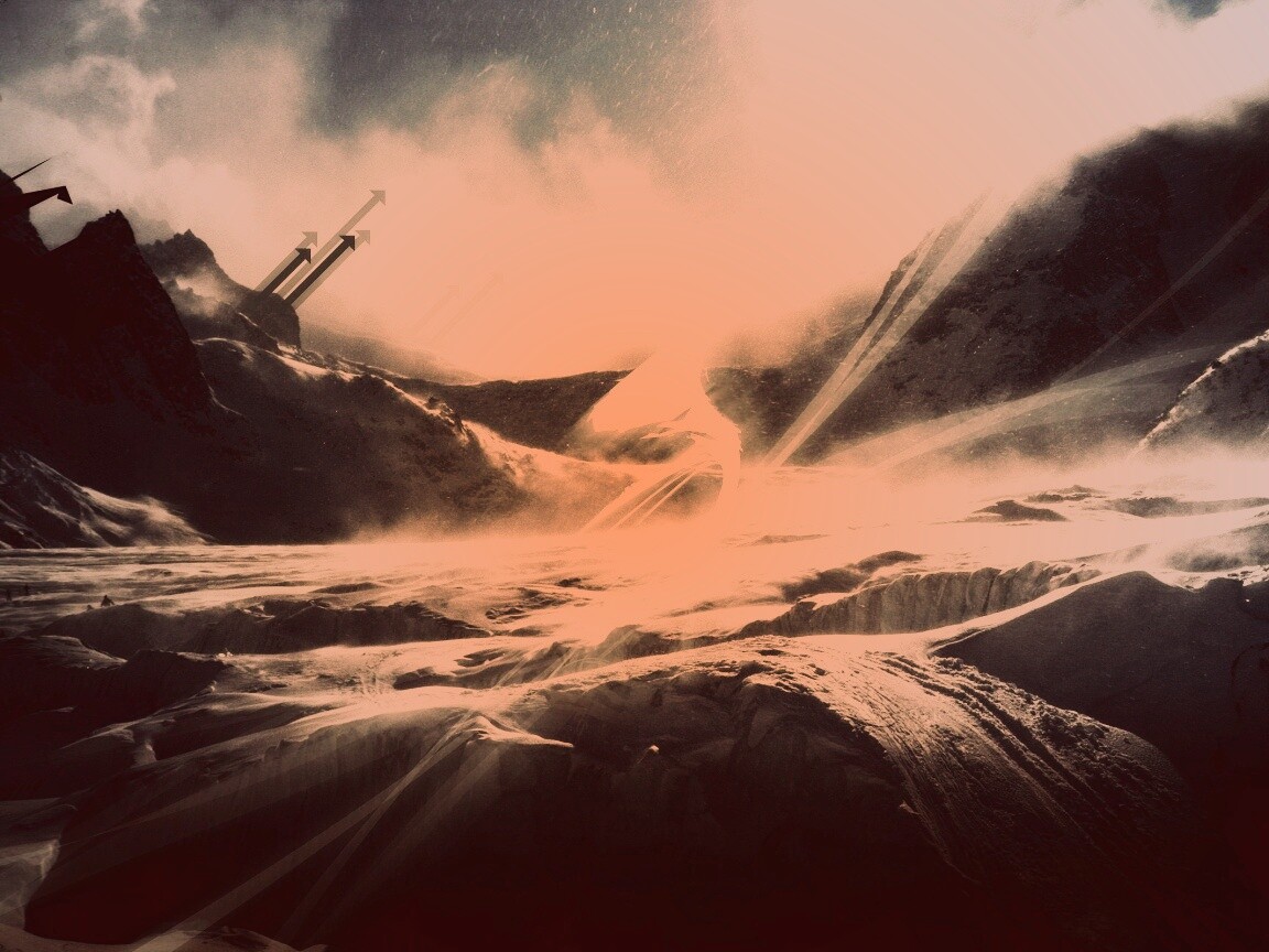 Туманные горы обои