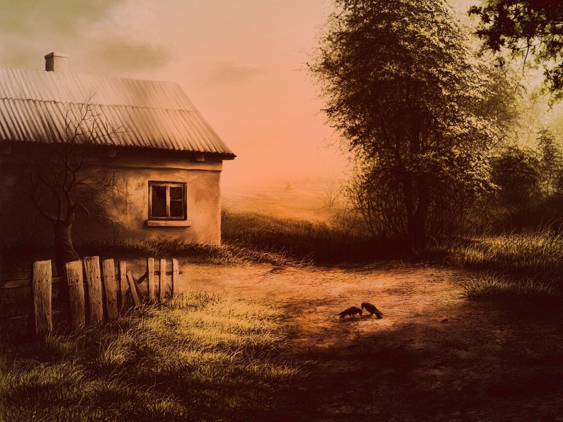 Проклятый дом обои