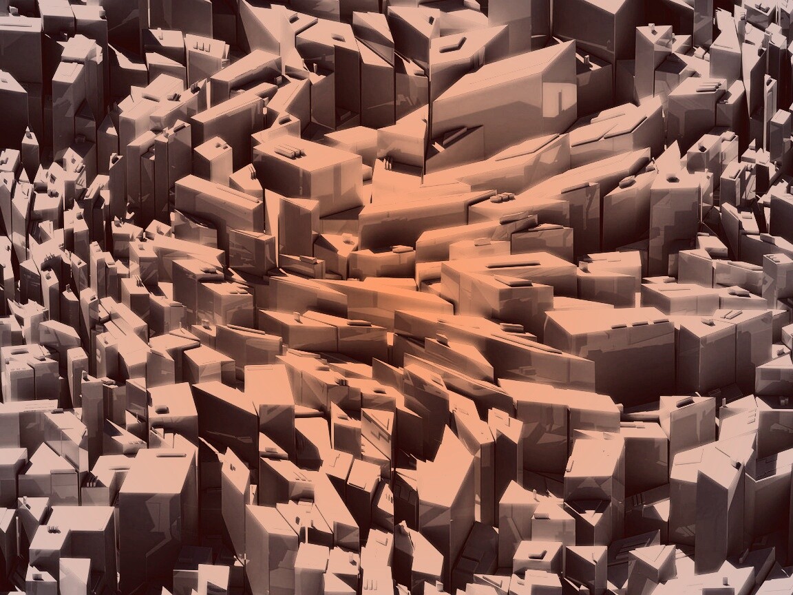 Городская абстракция обои