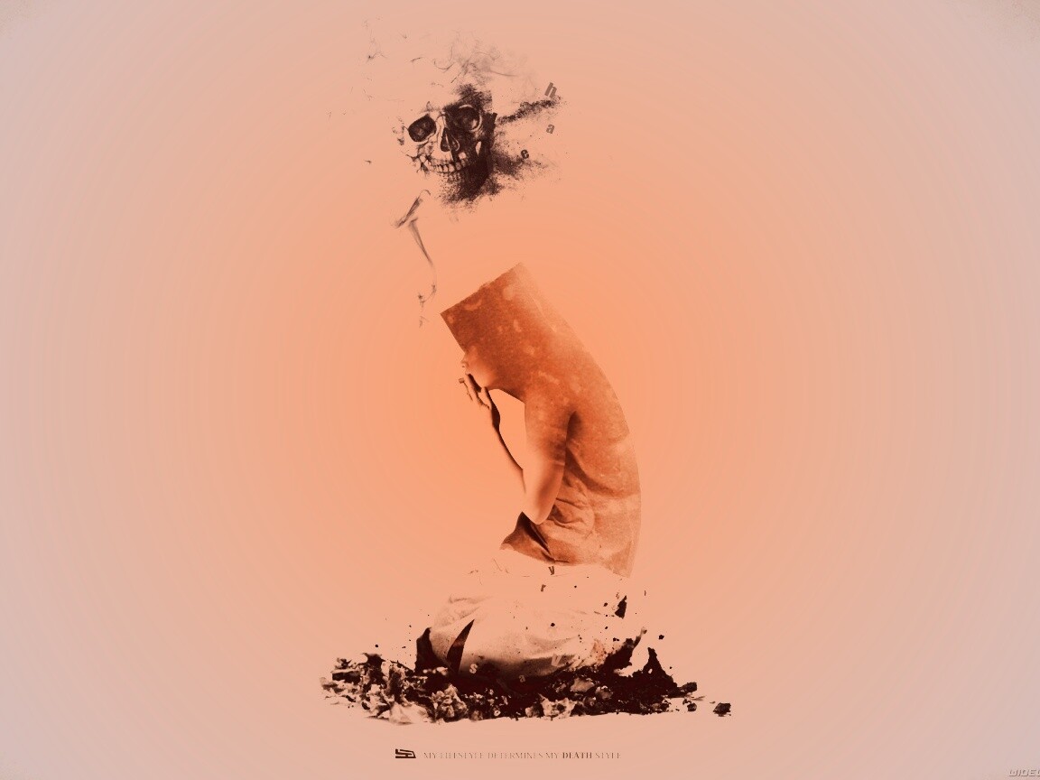 Твоя жизнь определяет твою смерть обои