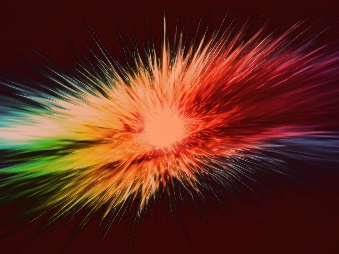 Цветовой взрыв обои