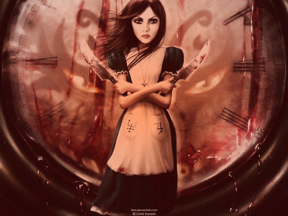 Алиса гроза страны чудес обои