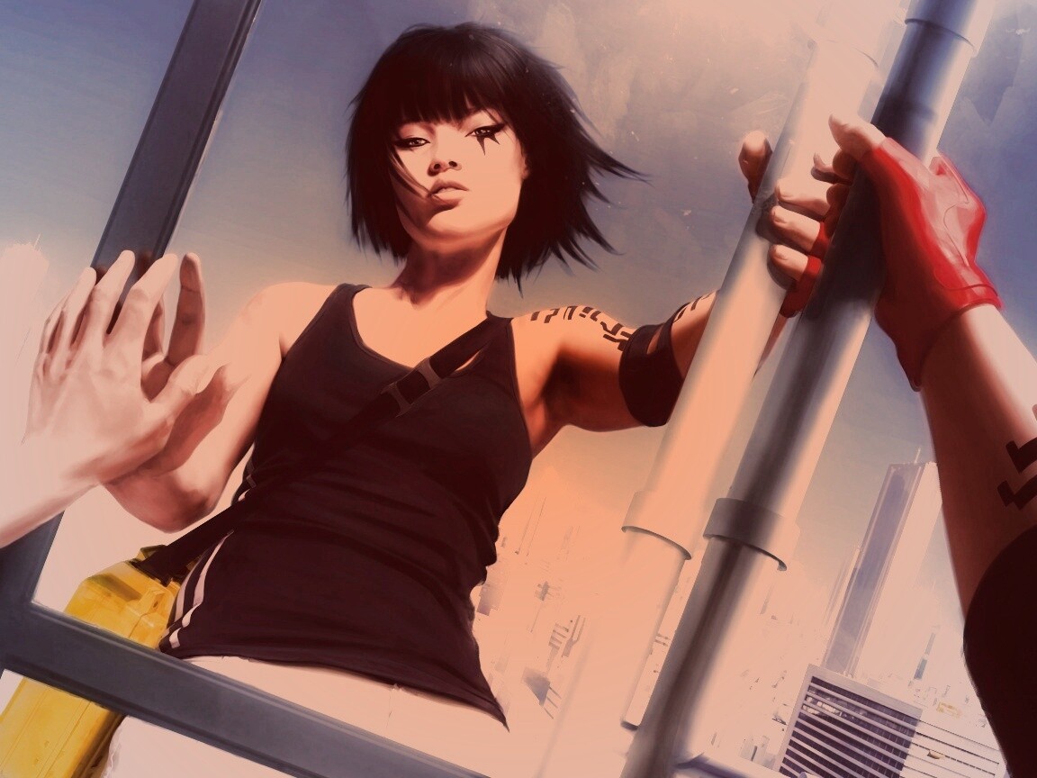 Faith из Mirrors Edge обои