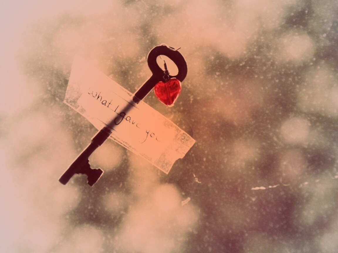 Ключ от сердца обои