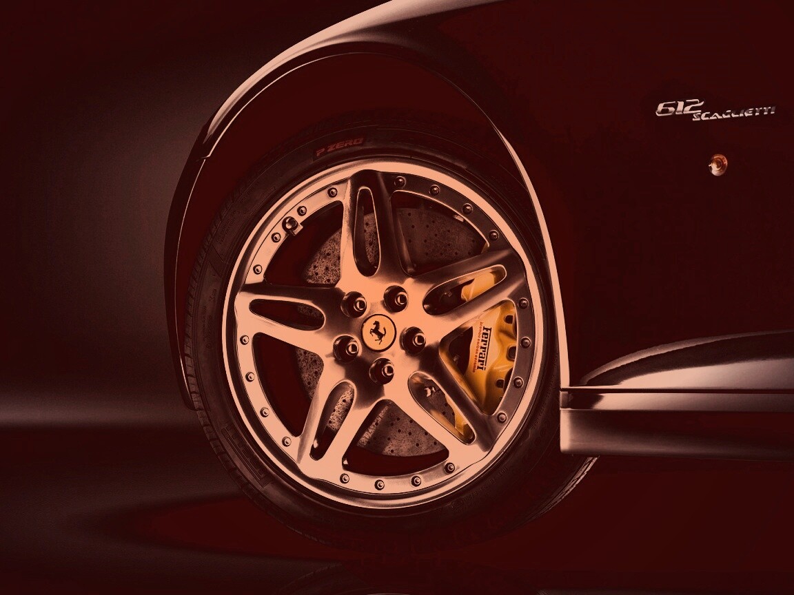 Колесо Scaglietti 612 обои