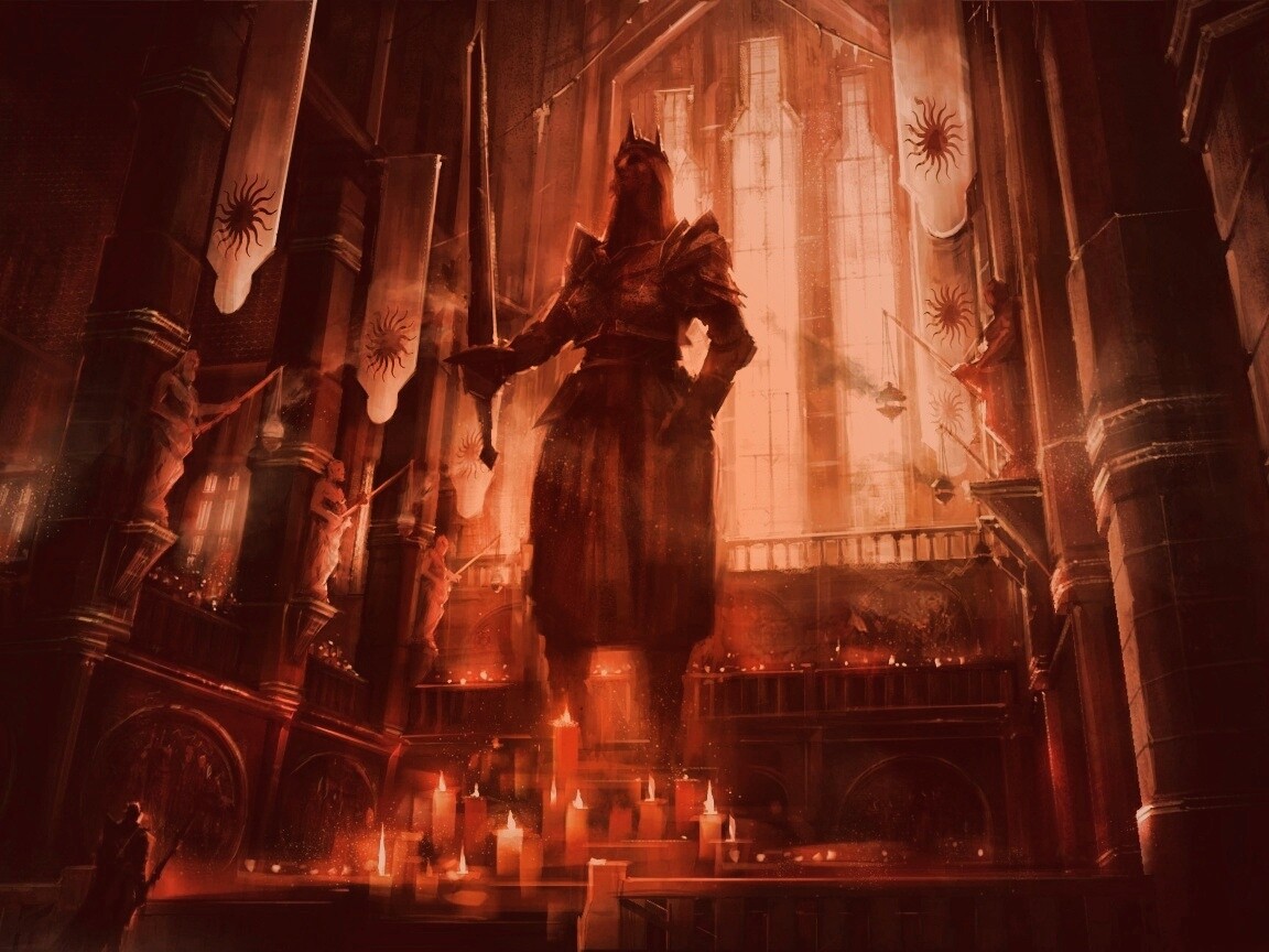 Алтарь из Dragon Age обои