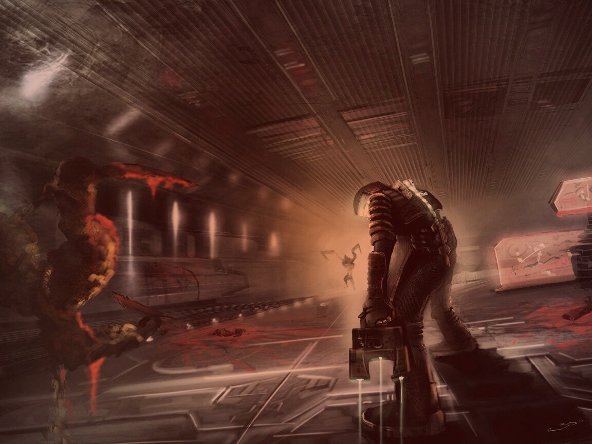 Фан арт Dead Space обои