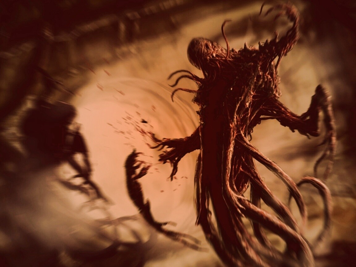 Монстр из Dead Space обои