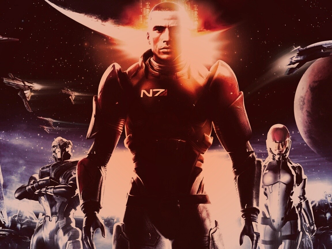 Mass Effect 1 обои