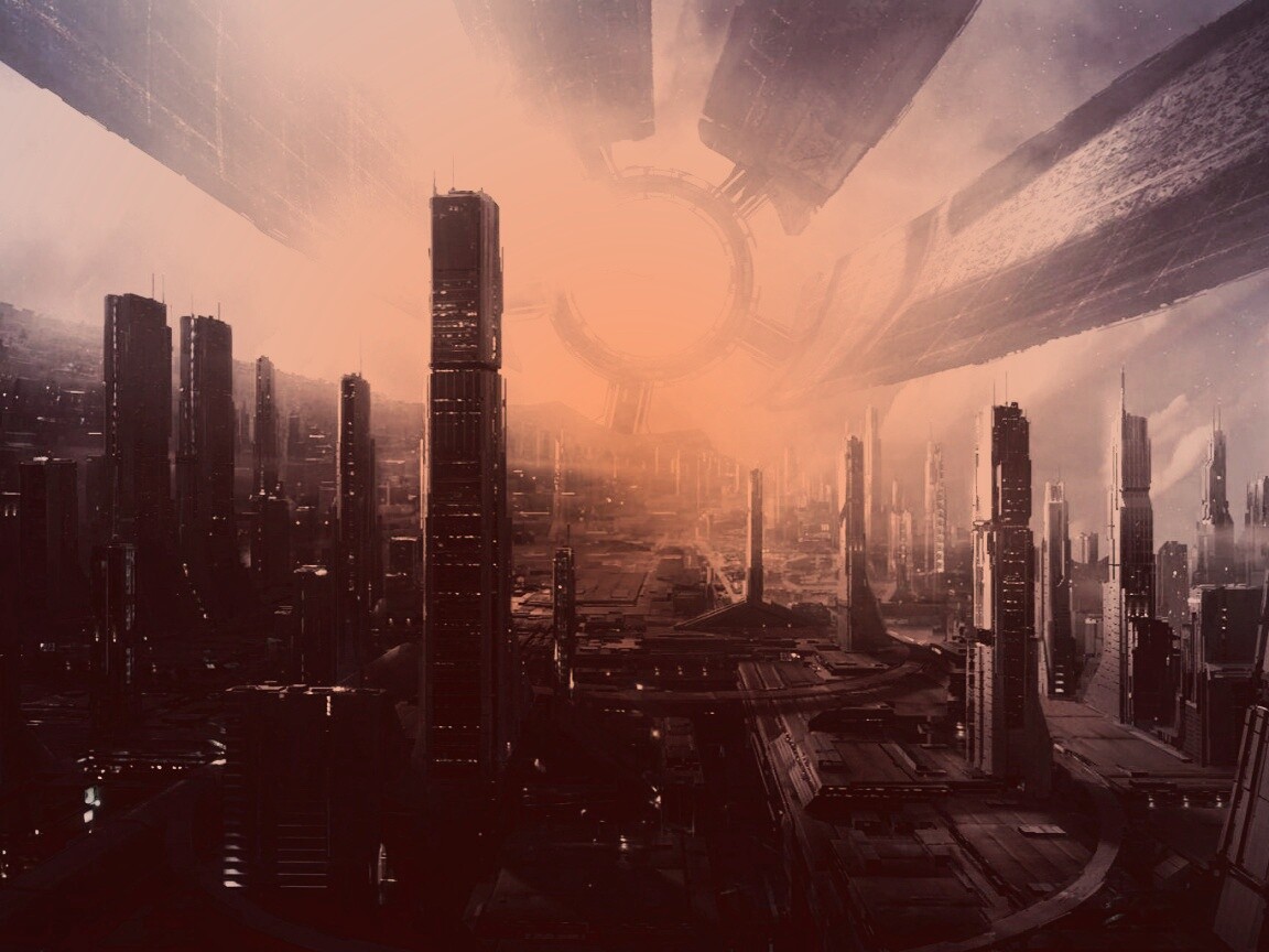 Цитадель из Mass Effect обои