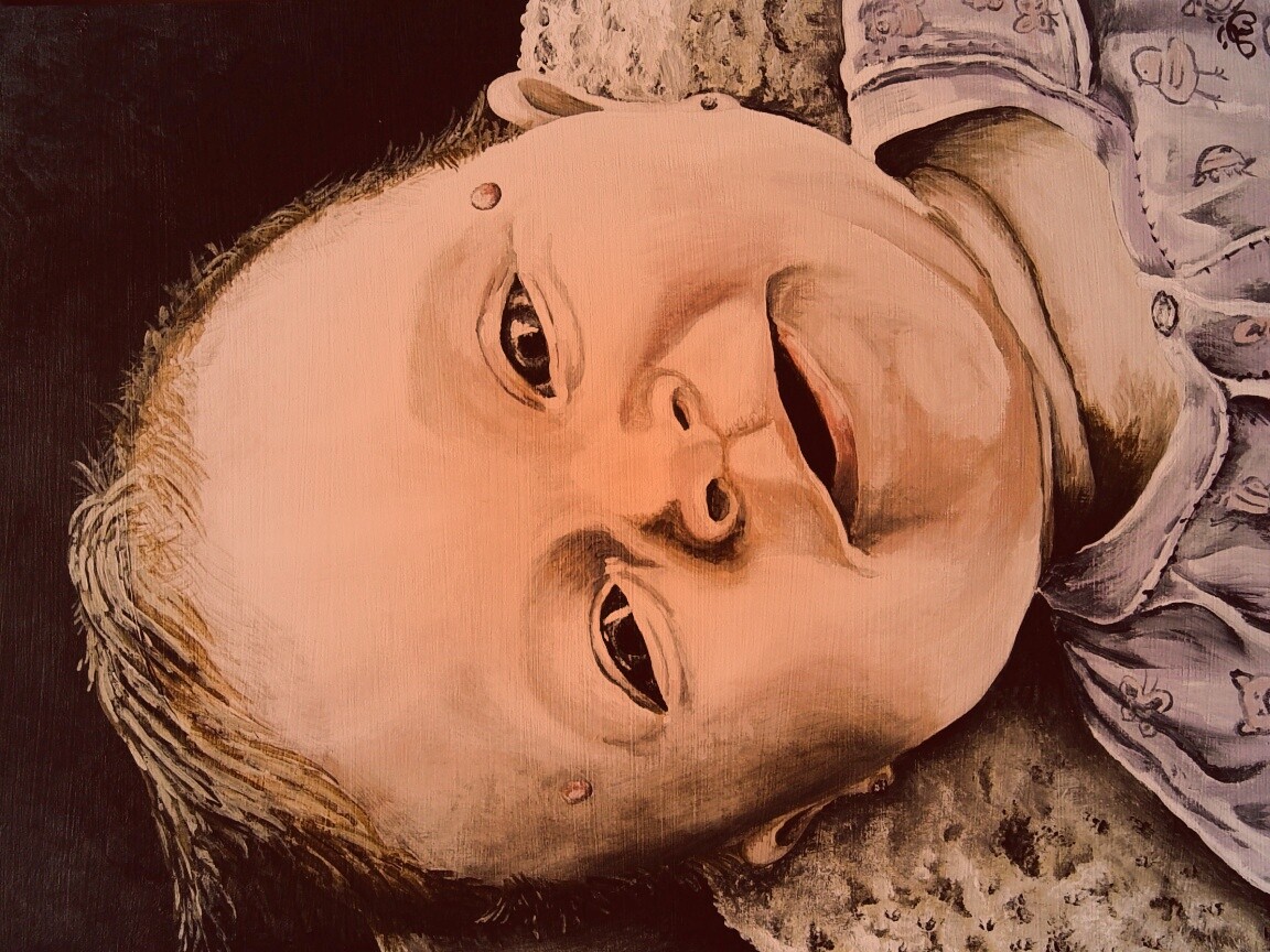 Портрет ребёнка обои