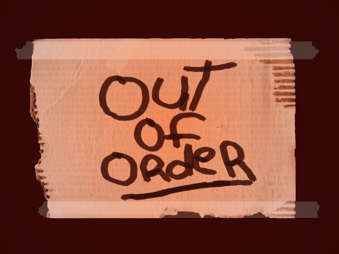 Вышел из строя обои