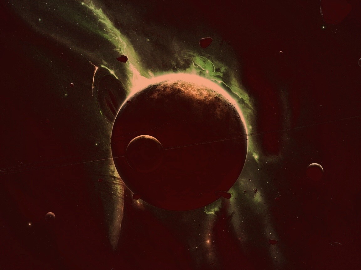 Неизвестная планета обои