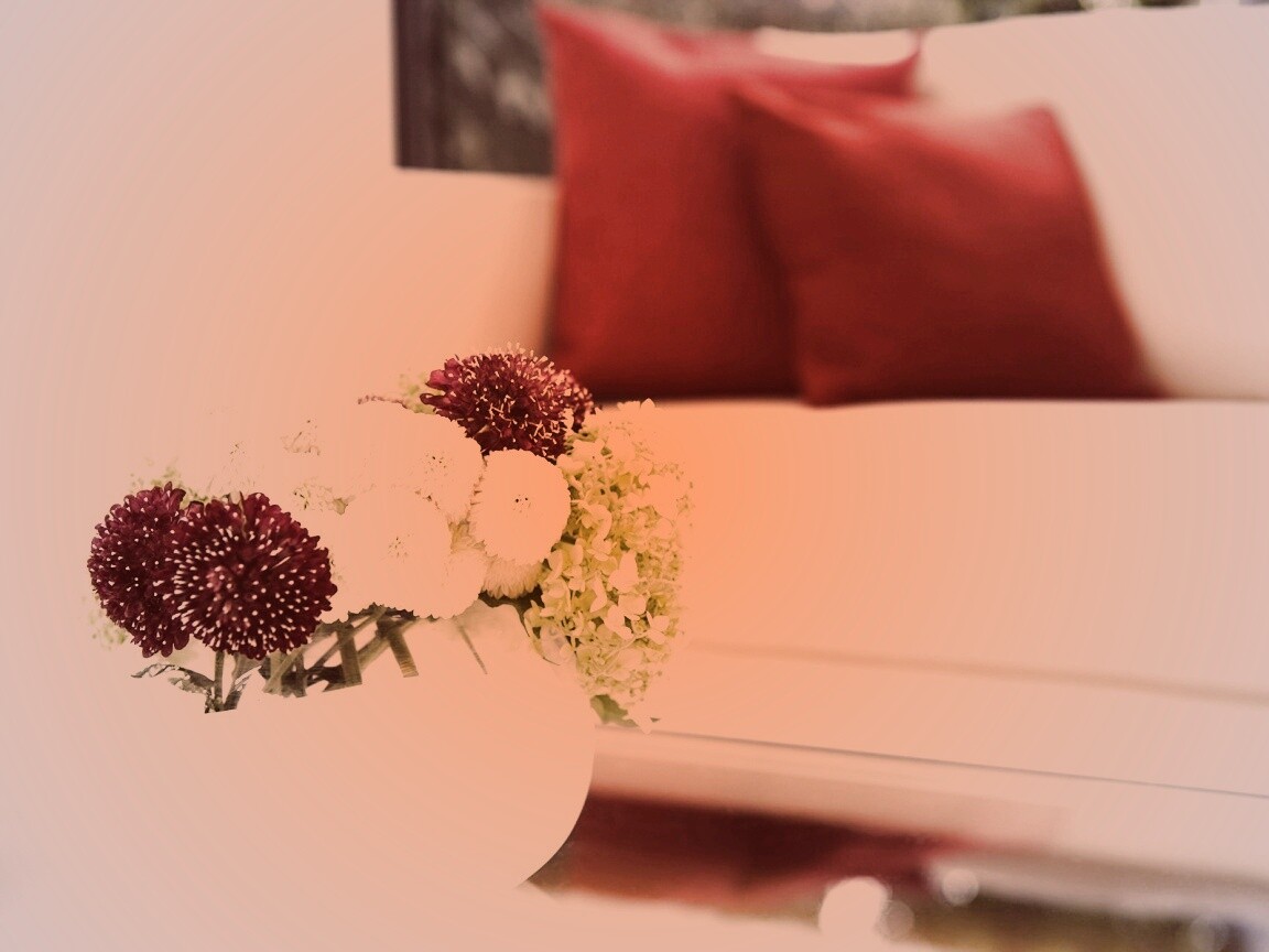 Цветы в белой вазе обои