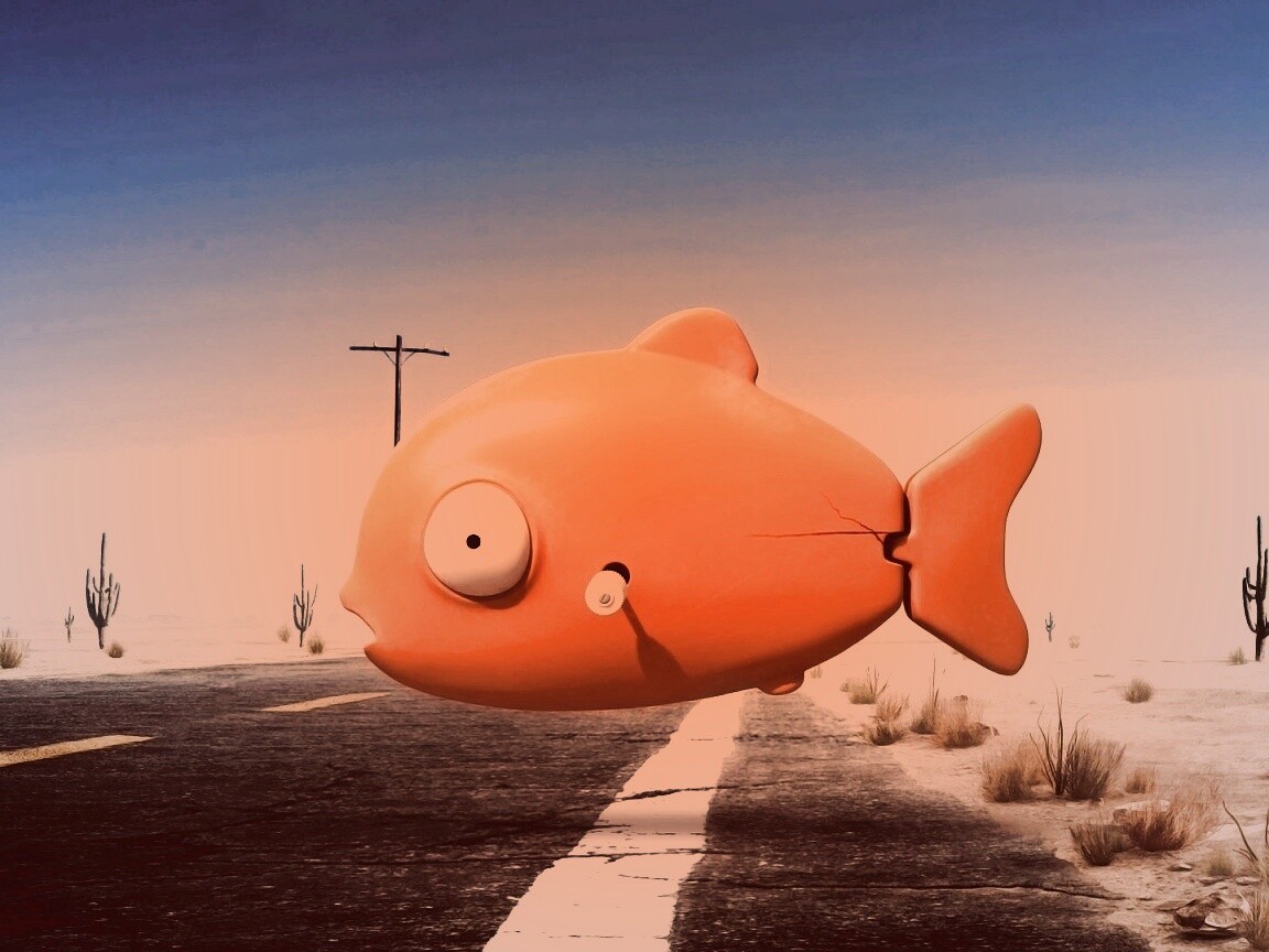 Рыбка из Ранго обои